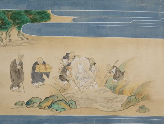有馬温泉寺縁起（部分） 江戸時代　兵庫県立歴史博物館蔵